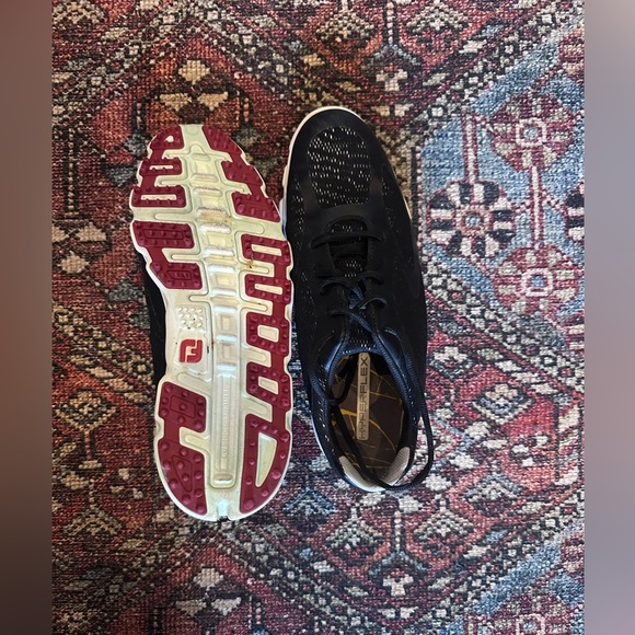 Men’s FootJoy/FJ Golf SuperLites, Black size 9M - Picture 7 of 10